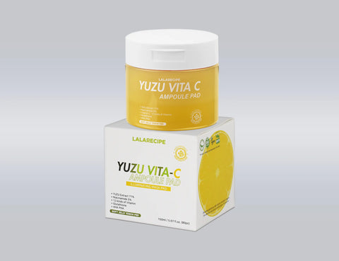 LALARECIPE Dischetti idratanti Ampoule Pad Yuzu Vita-C