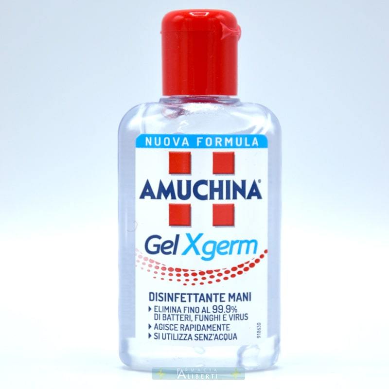 Amuchina gel igienizzante mani batteri virus e funghi 74% alcool –