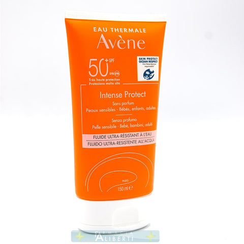 Avene crema solare 50+ viso corpo bebè bambini adulti 150 ml intense protect