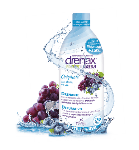 Drenax forte mirtillo 750 ml drenante depurativo - Farmaciaalibertishop.it