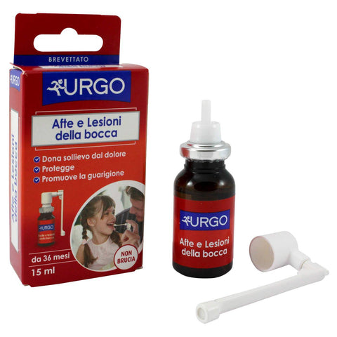 Urgo afte e lesioni della bocca spray - Farmacia Aliberti
