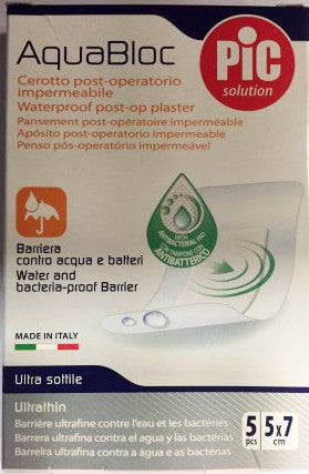 Picaquablock post operatorio 5 cerotti 5x7 cm - Farmacia Aliberti
