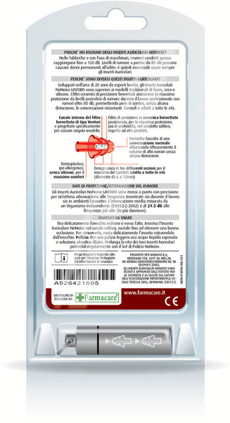 30 paia di tappi per le orecchie con cancellazione del rumore