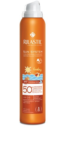 RILASTIL SUN SYSTEM BABY SPRAY TRANSPARENT SPF 50+