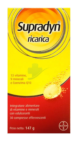 Supradyn ricarica 30 compresse effervescenti - Farmacia Aliberti
