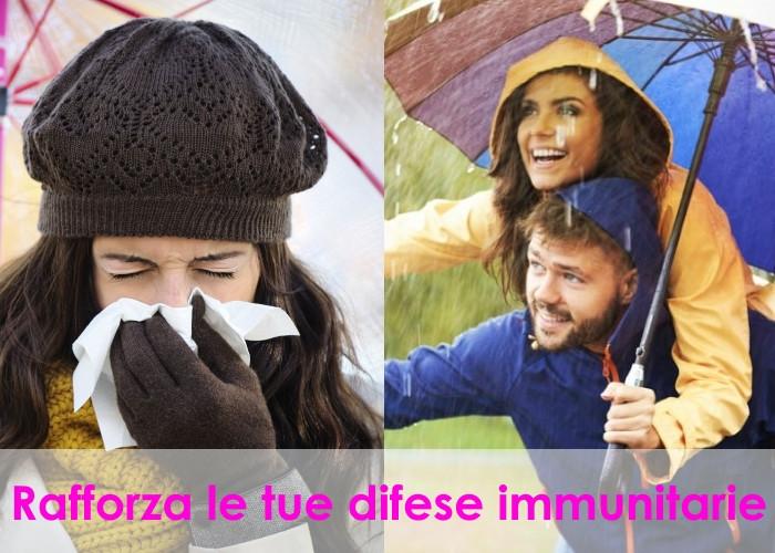 Ti ammali ai primi freddi? Aiuta il tuo sistema immunitario con gli integratori naturali!