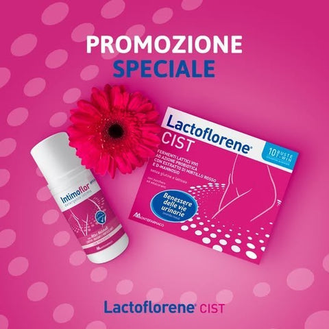 LACTOFLORENE CIST 10 buste + detergente intimo 70 ml in omaggio