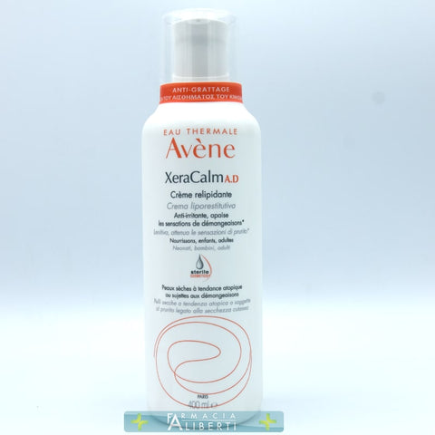 crema liporestitutiva lenitiva anti prurito Xeracalm Avene 400 ml