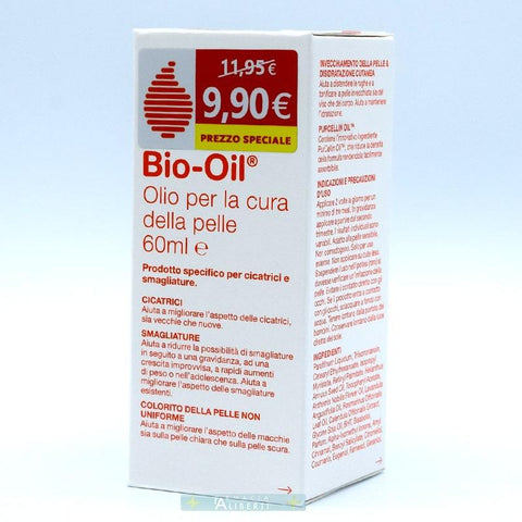 BIO OIL OLIO SMAGLIATURE E CICATRICI 60 ml - Farmaciaalibertishop.it