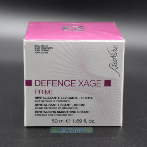 DEFENCE XAGE PRIME 50 ML crema antirughe rivitalizzante Levigante