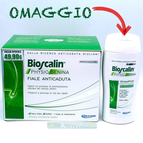 bioscalin physiogenina fiale anticaduta 10 FIALE - Farmaciaalibertishop.it