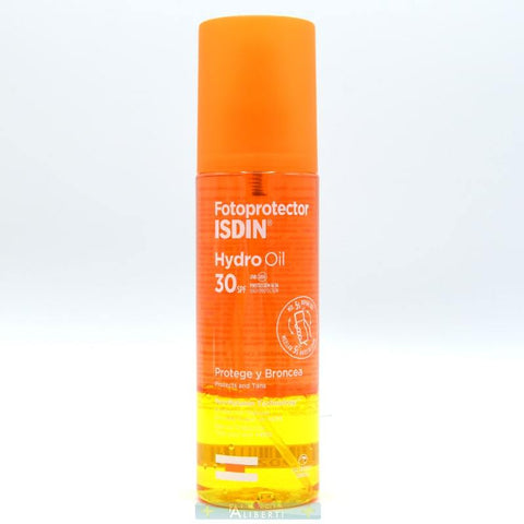 Isdin fotoprotector Hydro Oil protezione solare spray 30 spf con stimolatore abbronzatura - Farmaciaalibertishop.it
