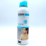 Isdin Acinben crema spray brufoli sul corpo schiena, spalle, braccia, torace