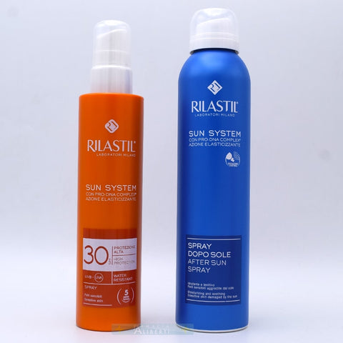 RILASTIL  SUN SYSTEM LATTE SPRAY SPF 15/30/50+