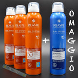 200 ml crema solare spray RILASTIL SUN SYSTEM SPF 50+/30/15 SPRAY TRASPARENTE+ doposole in omaggio