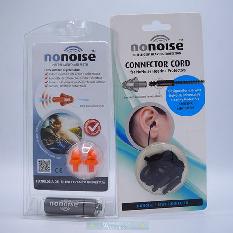 tappi orecchie da moto Nonoise moto inserti auricolari moto
