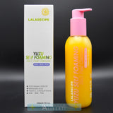 LALARECIPE detergente viso 3in1 yuzu self foaming