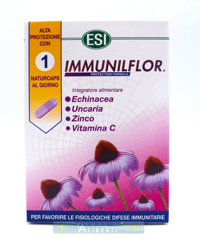 IMMUNILFLOR NATURCAPS integratore per aumentare difese immunitarie 30 cps