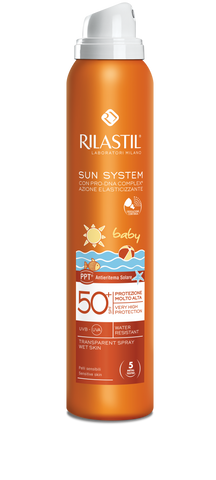 RILASTIL  SUN SYSTEM BABY SPRAY TRANSPARENT SPF 50+