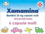 Xamamina bambini 25 mg capsule molli 6 capsule - Farmacia Aliberti